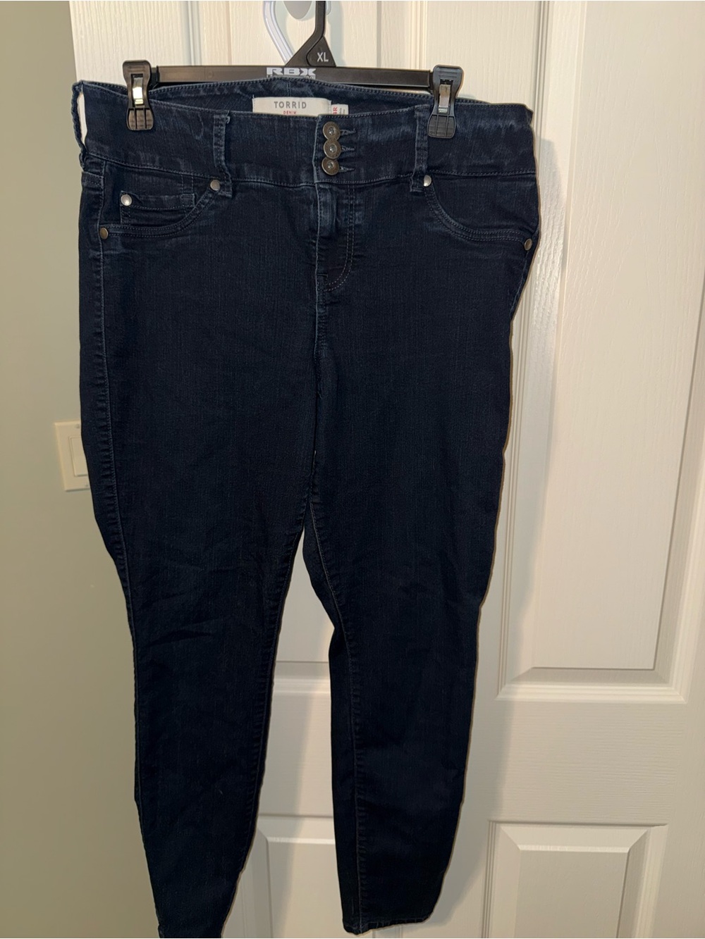 torrid Dark Blue High-Rise Stretch Jeggings